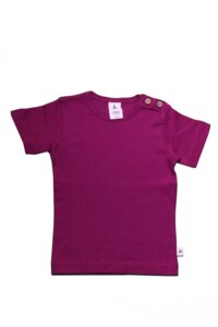 Baby Kinder Kurzarmshirt Bio-Baumwolle T-shirt 10 Farben - Leela Cotton