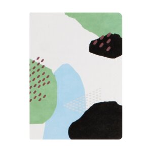 Collage Notizheft aus Hanji (traditionelles koreanisches Papier) - Gebirge - Orom