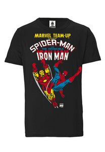 Team Spider-Man & Iron Man - Marvel - LOGOSHIRT - 100% Organic Cotton - LOGOSH!RT