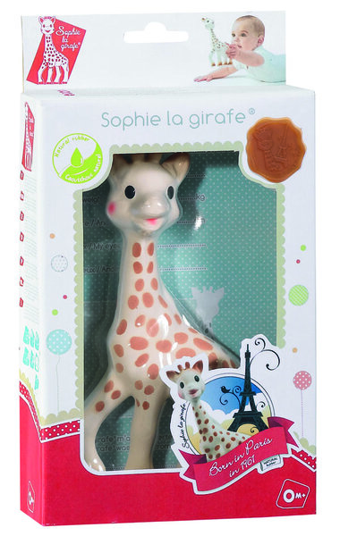 Vulli - SOPHIE LA GIRAFE - IM GESCHENKKARTON FRESH TOUCH ROT/WEISS ...