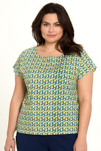 EcoVero Shirt mit Print in verschiedenen Farben - TRANQUILLO