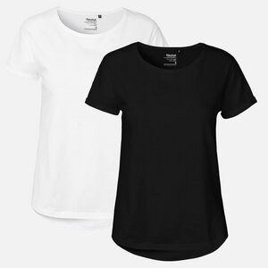 Doppelpack Neutral® Ladies Roll Up Sleeve T-Shirt - Neutral®