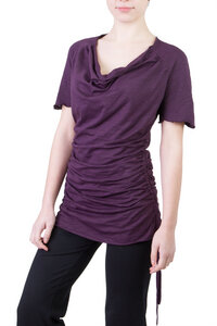 Shirt / Kleid Camelia violett - Ajna