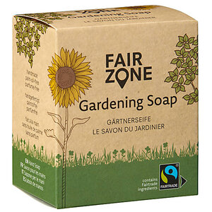 FAIR ZONE Gardening Soap 160 Gramm - Gärtnerseife für Hände - Fair Zone