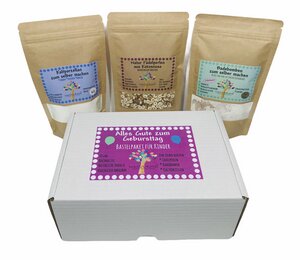 Das besondere Geburtstagseschenk für kreative Kinder von Natuurma mit Geschenkbox, Bastelset - Natuurma©
