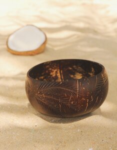 Palm Coconut Bowl Schale handgefertigt - Balu Bowls