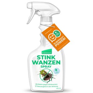 Stinkwanzen Bekämpfung Spray 500 ml - gegen Schaben, Wanzen und andere Ungeziefer - Silberkraft