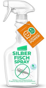 Silberfische bekämpfen Spray, Silberfischspray, Anti-Silberfisch-Mittel - Silberkraft