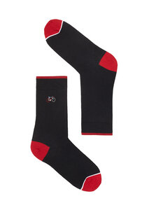 Socken mit Print aus Bio Baumwolle | Basic Socks #SAILINGBOAT | #SHARK | SENNA #BIKE - recolution