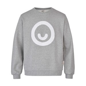 Erwachsenen Unisex Smiley Sweatshirt (Bio-Baumwolle, kbA) - Manitober