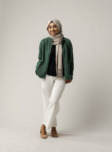 Damen Sweatshirt-Jacke UMA - Fairtrade Cotton & GOTS zertifiziert - MELAWEAR