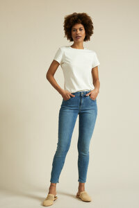 High-Waist-Jeans GOTS aus Bio-Baumwolle - LANIUS