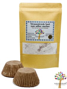 Natuurma© Strassenkreide zum selber machen, verschiedene Farben - Natuurma©