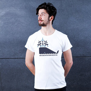 Whale - T-Shirt Männer aus Bio-Baumwolle - Coromandel