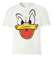 LOGOSHIRT - Disney - Donald Duck - Gesicht - Kinder Bio - Organic T-Shirt Print - LOGOSH!RT