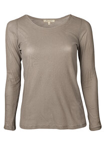 Langarm-Tüllshirt aus Bio-Baumwolle | Tüll-Shirt - Alma & Lovis