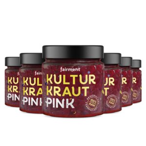 Bio Kultur-Kraut Pink (6 x 330g) - Fairment