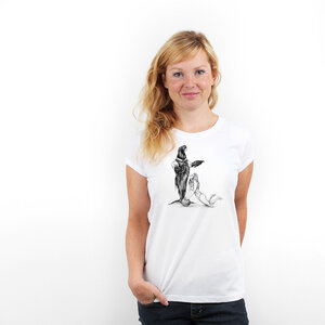 Circus Seal - Frauenshirt aus Biobaumwolle - Coromandel