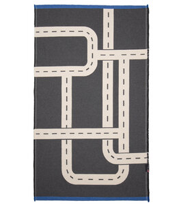 Teppich Goliath "Straße" klein, aus Recycling-Baumwolle - David Fussenegger