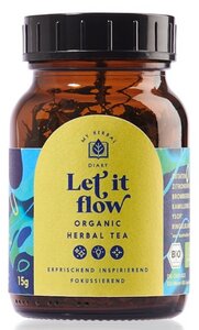 LET IT FLOW, fokussierender Yogatee aus 5 heimischen BIO-Kräutern - My Herbal Diary