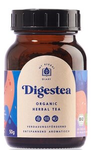 DIGESTEA, Magentee aus 5 aromatischen Bio-Kräutern - My Herbal Diary
