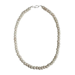 Halskette mit Perlen aus Recycling Glas, 46 cm - Global Mamas