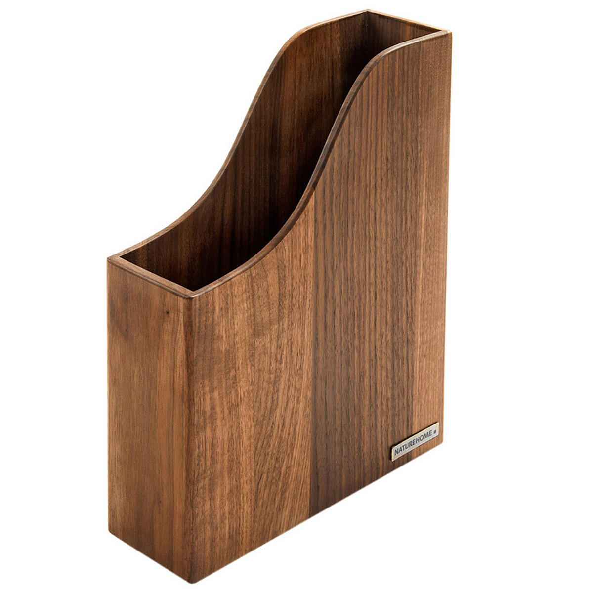 NATUREHOME Stehsammler Holz Nussbaum CLASSIC A4 Avocadostore