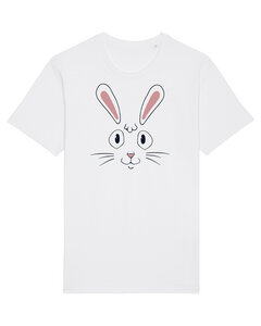 Easter Rabbit Face | T-Shirt Unisex - wat? Apparel UNISEX