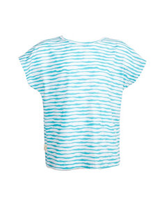 Mädchen T-Shirt aus Eukalyptus Faser "Laura" | gestreiftes Muster - CORA happywear