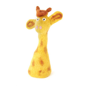 Giraffe als Filz Eierwärmer - short'n'pietz