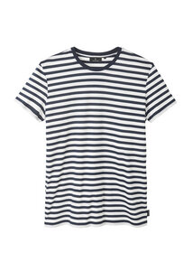 Gestreiftes Herren T-Shirt aus Tencel und Baumwolle (Bio) | Tencel T-Shirt #STRIPES - recolution
