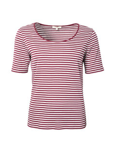 Kurzarmshirt aus 100% Bio-Baumwolle | Breton Shirt - Alma & Lovis