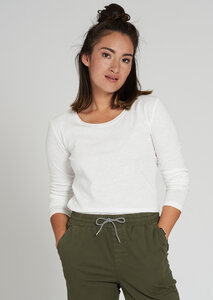 Damen Langarmshirt aus Baumwolle (Bio) | Basic Longsleeve - recolution