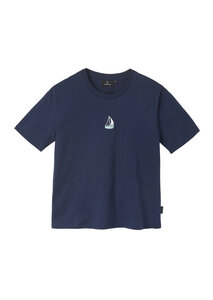 Print Damen T-Shirt #SAILINGBOAT aus Baumwolle (Bio) | Classic T-Shirt #SAILINGBOAT - recolution