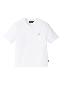 Print Damen T-Shirt #FLOWER aus Baumwolle (Bio) | Classic T-Shirt #FLOWER - recolution