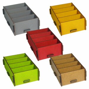 Visitenkartenhalter & Visitenkartenbox aus Holz ver. Farben - Werkhaus GmbH