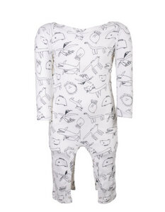 Baby Schlafanzug aus Eukalyptus Faser "Sumo" - CORA happywear