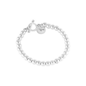 Silber Armband Silberkugeln Perlen Fair-Trade und handmade - pakilia