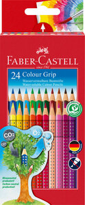 Colour Grip Buntstift, 24er Kartonetui - Faber-Castell