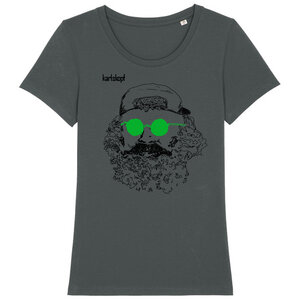 Print T-Shirt Damen | SKATER | 100% Bio-Baumwolle - karlskopf