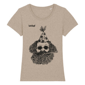 Print T-Shirt Damen | FASCHING | 100% Bio-Baumwolle - karlskopf