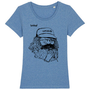 Print T-Shirt Damen | SAENGER | 100% Bio-Baumwolle - karlskopf