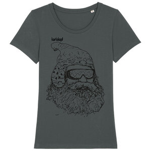Print T-Shirt Damen | SKIFAHRER | 100% Bio-Baumwolle - karlskopf