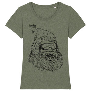 Print T-Shirt Damen | SKIFAHRER | 100% Bio-Baumwolle - karlskopf