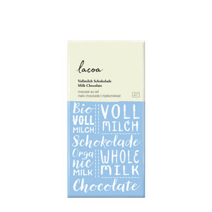 Bio Schokolade Lacoa Vollmilch - Mitienda Shop