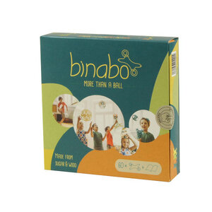 Binabo - Konstruktionsspielzeug aus Bioplastik - 60 Chips in vier Farben - von Tic Toys - TicToys