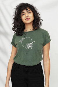 Ecofeminism Tee I Feministisches Damen Vegan T-shirt aus Bio-Baumwolle - Woman of Vegan