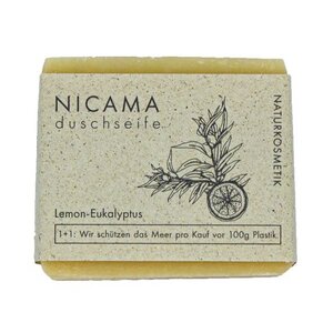 Lemon-Eukalyptus Seife 100 Gramm - NICAMA