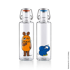 soulbottle • Trinkflaschen aus Glas • Bundles • Sendung mit der Maus - soulbottles