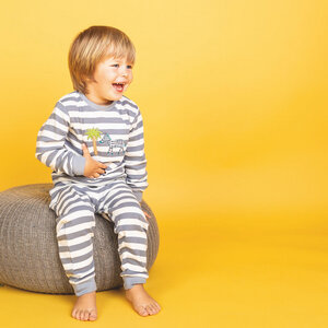Baby Schlafanzug *Zebra* GOTS & Fair Trade | Sense Organics - sense-organics